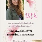 Birthday invitation